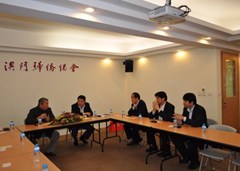 日本中華總商會拜訪僑總