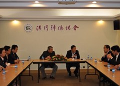 日本中華總商會拜訪僑總