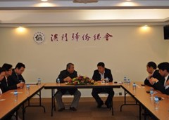 日本中華總商會拜訪僑總