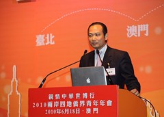 澳門歸僑總會副會長劉雅煌